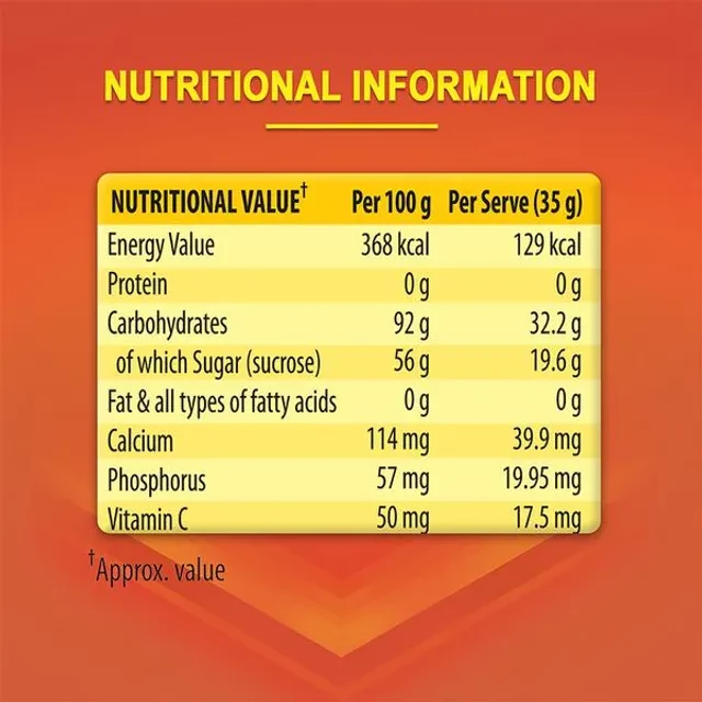 Glucon-D Instant Energy Health Drink - Tangy Orange, 200 g Refill-5.webp